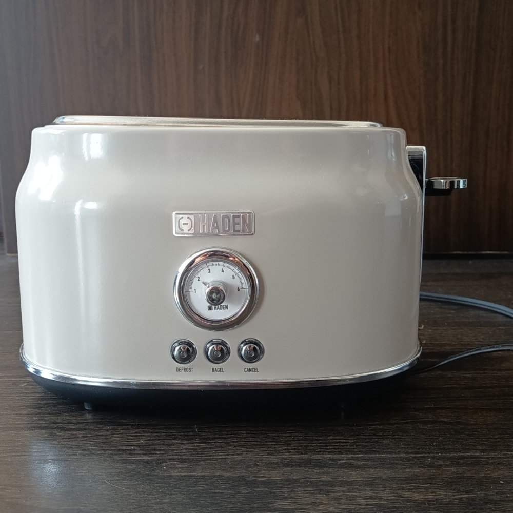 🍞HADEN 2 Slices Toaster Beige🇻🇬